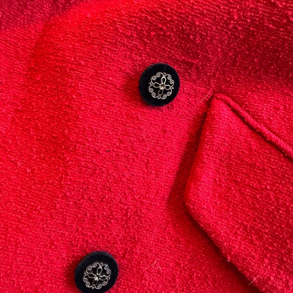 Kooples Red Peacoat 36 - Picture 7 of 7